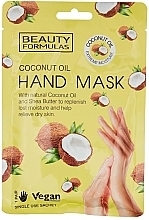 Düfte, Parfümerie und Kosmetik Handmaske mit Kokosöl - Beauty Formulas Coconut Oil Hand Mask