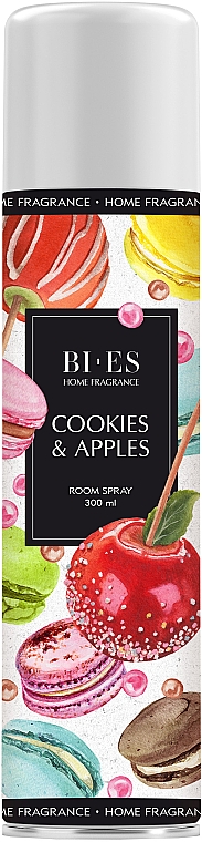 Raumspray Cookies & Apple - Bi-Es Home Fragrance Cookies & Apple Room Spray — Bild N1