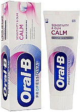 Zahnpasta Gentle Whitening - Oral-B Professional Sensitivity & Gum Calm Gentle Whitening — Bild N1