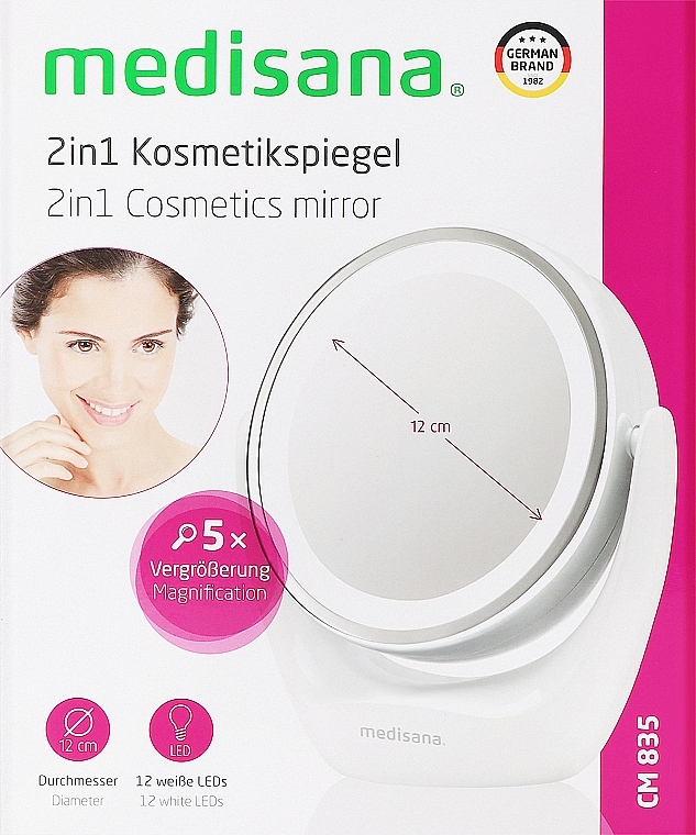 Beleuchteter Kosmetikspiegel - Medisana CM 835 Cosmetics Mirror — Bild N1