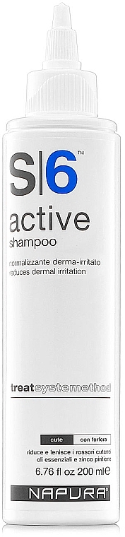 Anti-Schuppen Shampoo für gereizte Kopfhaut - Napura S6 Active Shampoo — Bild N1