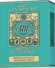 Maurer & Wirtz 4711 Original Eau de Cologne - Erfrischungstücher 10 St.  — Bild N2