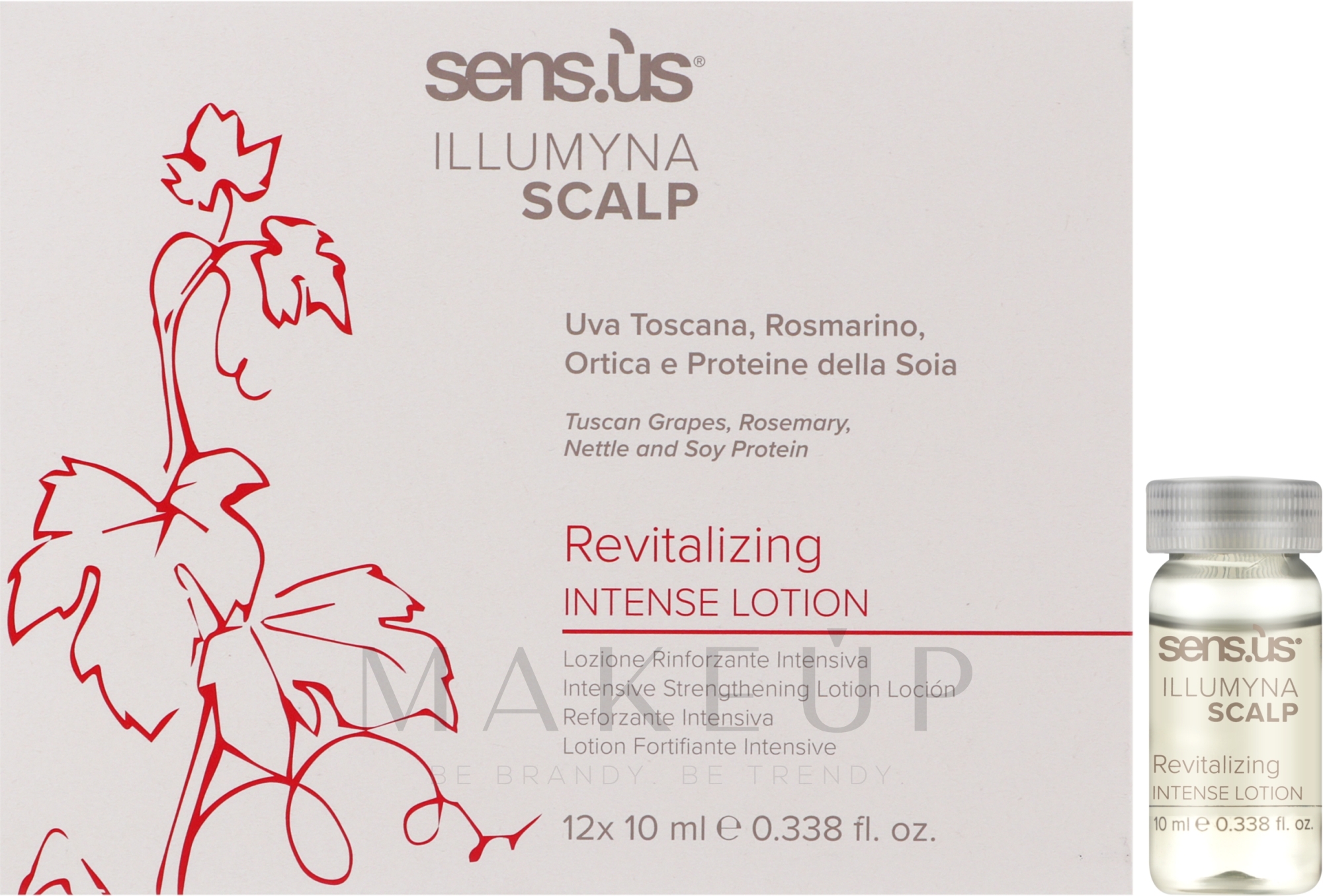 Intensiv straffende Lotion - Sensus Illumyna Scalp Revitalizing Intense Lotion — Bild 12 x 10 ml