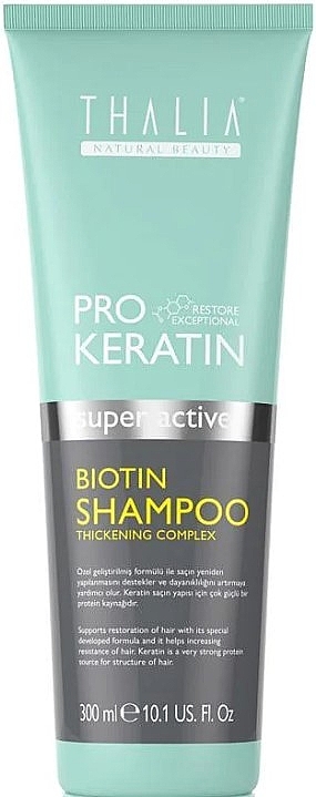 Stärkendes Shampoo mit Keratin und Biotin - Thalia Pro Keratin Biotin Shampoo — Bild N1