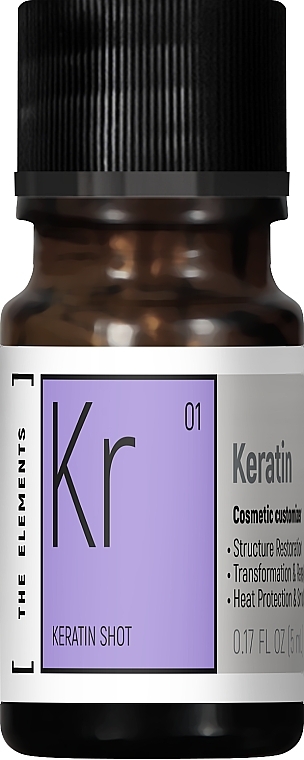 Haarkomplex - Pharma Group Laboratories The Elements Keratin Shot  — Bild N1