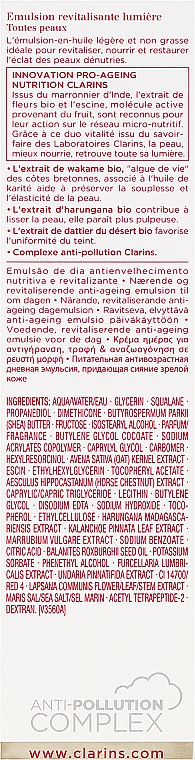 Pflegende und verjüngende Tagesemulsion - Clarins Nutri-Lumiere Jour Nourishing Rejuvenating Day Emulsion — Bild N3