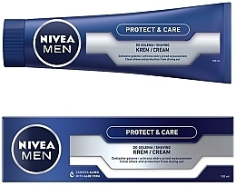 Düfte, Parfümerie und Kosmetik Schützende und pflegende Rasiercreme mit Aloe Vera - Nivea For Men Protect & Care Shaving Cream