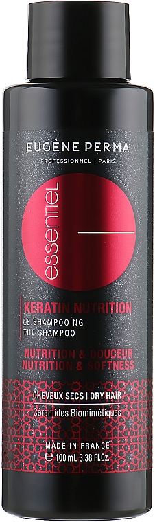 Intensiv pflegendes Keratin-Shampoo - Eugene Perma Essentiel Keratin Nutrition Shampoo — Bild N1