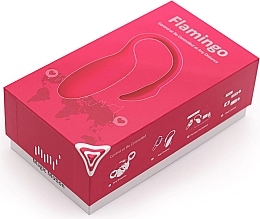 App-gesteuerter G-Punkt-Vibrator - Magic Motion Flamingo Vibrating Remote Controlled Bullet Pink — Bild N2