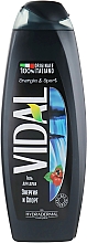 Düfte, Parfümerie und Kosmetik Energetisierendes Duschgel mit Ginseng und Guarana - Vidal Energy & Sport Shower Gel