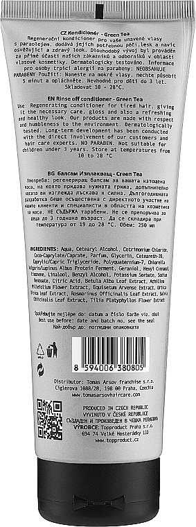 Haarspülung mit grünem Tee - Tomas Arsov Rinse Off Conditioner Green Tea — Bild N2