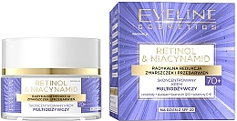Konzentrierte Multi-nährende Tagescreme 70+ - Eveline Cosmetics Retinol & Niacynamid — Bild N1