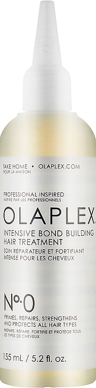 Intensiv stärkende Haarbehandlung für alle Haartypen - Olaplex №0 Intensive Bond Building Hair Treatment — Bild N1