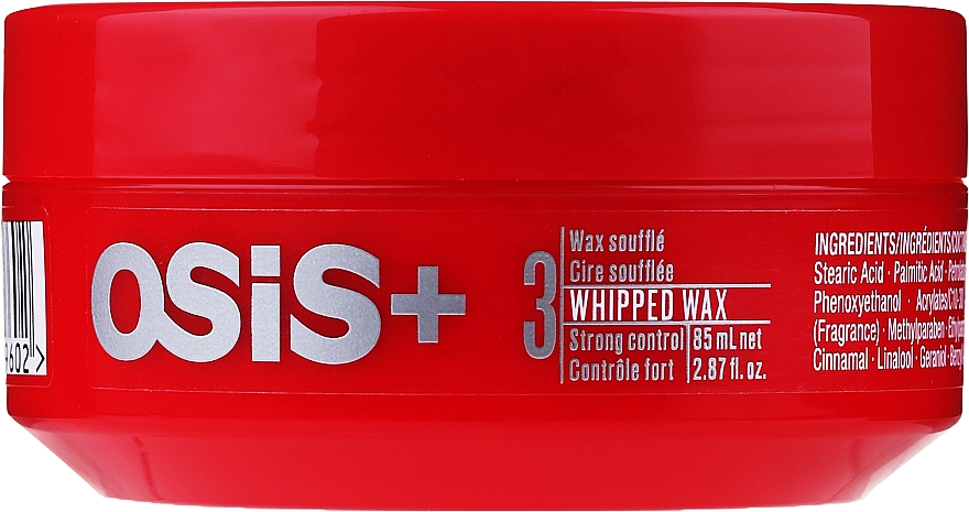 Cremiges Haarwachs Mittlerer Halt - Schwarzkopf Professional Osis+ Whipped Wax Wachs Soufle 3 — Bild N2