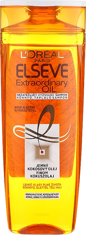 Nährendes Shampoo mit Kokosnussöl - L'Oreal Paris Elseve Extraordinary Oil Coconut Shampoo — Bild N1
