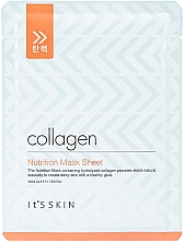 Düfte, Parfümerie und Kosmetik Pflegende Tuchmaske mit Kollagen - It's Skin Collagen Nutrition Mask Sheet