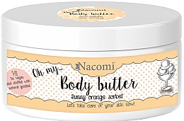 Düfte, Parfümerie und Kosmetik Körperbutter Orangensorbet - Nacomi Body Butter Sunny Orange Sorbet