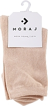 Düfte, Parfümerie und Kosmetik Hohe Damensocken dunkelbeige - Moraj