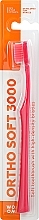 Düfte, Parfümerie und Kosmetik Orthodontische Zahnbürste weich rosa - Woom Ortho Soft 3000 Toothbrush