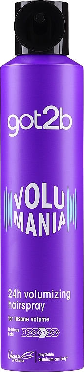Haarlack für mehr Volumen - Schwarzkopf Got2b Volumania