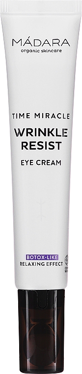 Augencreme gegen Falten - Madara Cosmetics Time Miracle Wrinkle Resist Eye Cream — Bild N2