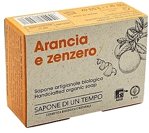 Seife Orange und Ingwer - Sapone Di Un Tempo Organic Soap Orange And Ginger — Bild N1