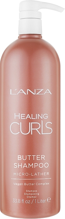 Ölshampoo für lockiges Haar - L'anza Curls Butter Shampoo — Bild N2