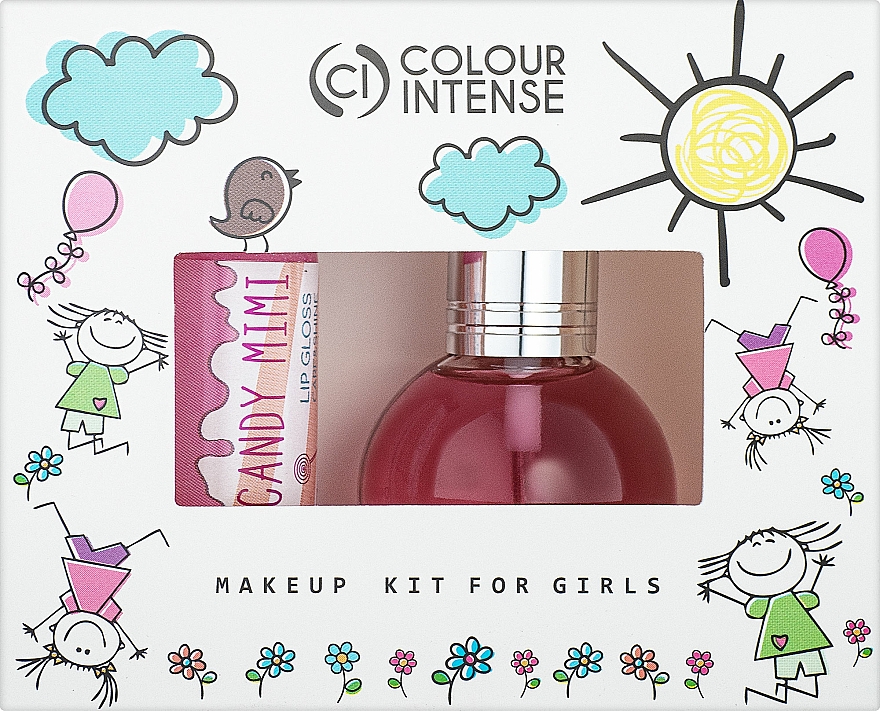 Colour Intense Makeup Kids For Girls - Duftset (Eau de Toilette 15ml + Lipgloss 10.5ml) — Bild N1
