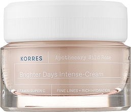 Intensive Tagescreme für das Gesicht - Korres Apothecary Wild Rose Brighter Days Intense-Cream — Bild N1