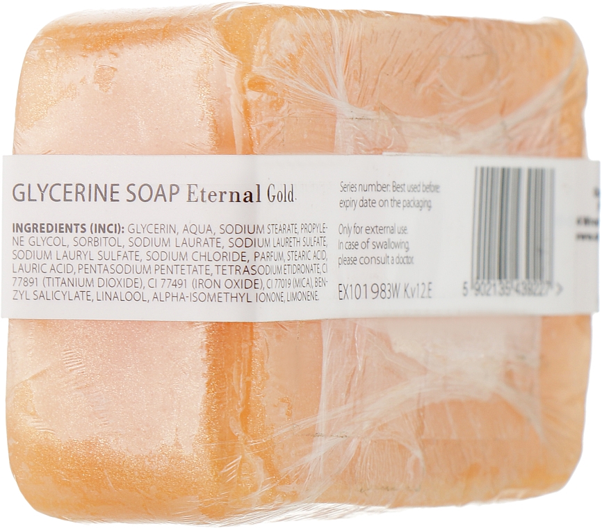 Glyzerinseife Eternal Gold - Organique Soaps — Bild N2