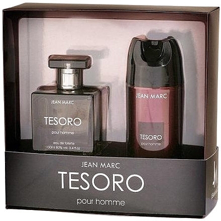 Set - Jean Marc Tesoro Pour Homme (deo/150ml + edt/100ml) — Bild N1