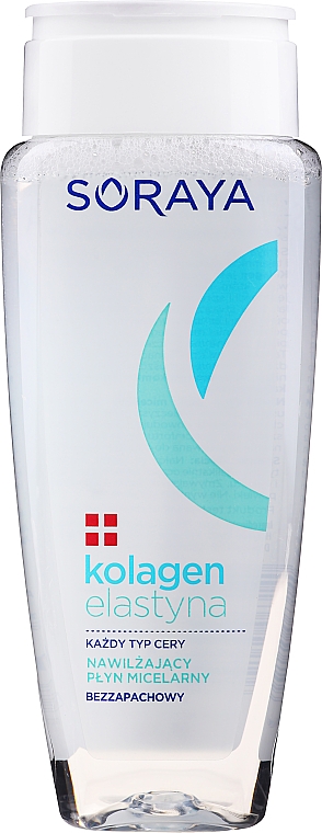 Feuchtigkeitsspendendes Mizellenwasser mit Kollagen und Elastin - Soraya Kollagen i Elastyna Moisturizing Micellar Fluid — Bild N1