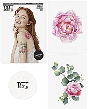 Düfte, Parfümerie und Kosmetik Temporäre Tätowierungen - TATTon.me Peony Bloom Set