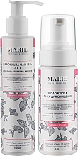 Düfte, Parfümerie und Kosmetik Pflegeset für trockene und normale Haut - Marie Fresh Cosmetics Moisturizing duo (hydr/oil/150ml + foam/160ml)