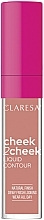 Flüssiges Rouge - Claresa Cheek2Cheek Liquid Contour — Bild N1