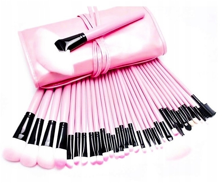 Make-up Pinselset im rosafarbenen Etui - Beauty Design — Bild N1