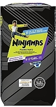Pull Ups Windeln Ninjamas Pyjama Boy Pants, 8-12 Jahre (27-43 kg) 9 St. - Pampers — Bild N1