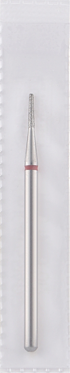 Diamant-Nagelfräser Kegelstumpf L-6 mm 1,2 mm rot - Head The Beauty Tools — Bild N1