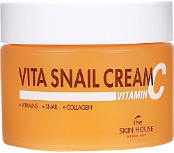Gesichtscreme mit Schneckenschleim und Vitaminen - The Skin House Vita Snail Cream Vitamin C — Bild N1