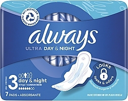 Damenbinden für die Nacht 7 St. - Always Ultra Night Instant Dry Protection — Bild N1