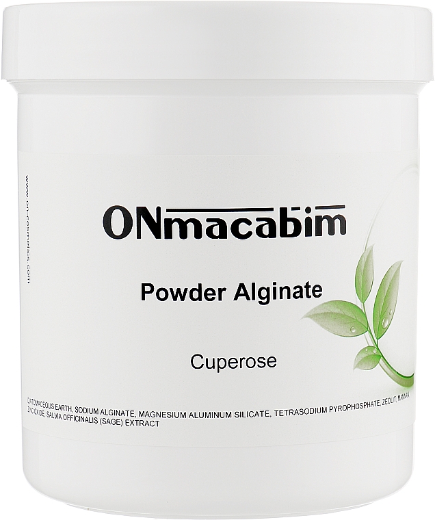 Maske aus Alginat Couperose - Onmacabim Powder Alginate Cuperose Mask — Bild N2