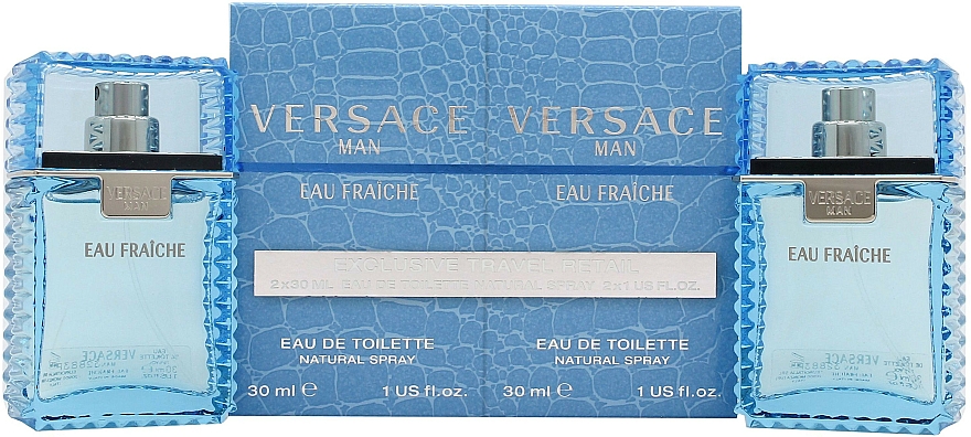 Versace Man Eau Fraiche - Duftset (Eau de Toilette 30ml + Eau de Toilette 30ml) — Bild N1