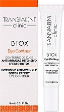 Augenkonturgel mit Botox-Effekt - Transparent Clinic Btox Eye Contour  — Bild N2