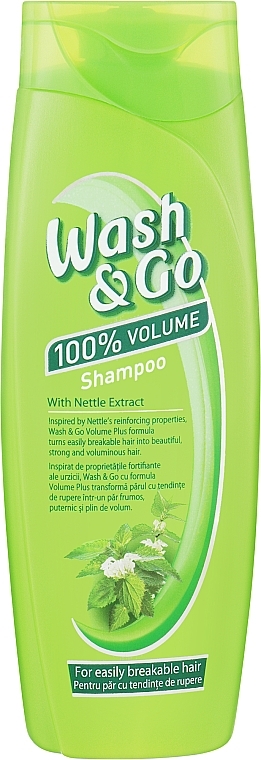 Shampoo mit Brennnesselextrakt für sprödes Haar - Wash&Go — Bild N1