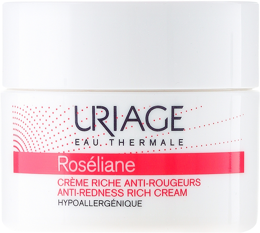 Reichhaltige und beruhigende Gesichtscreme gegen Rötungen - Uriage Roseliane Anti-Redness Rich Cream — Bild N2