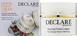 Pflegende Gesichtscreme mit Vitamin D - Declare Derma Forte Cream Nourishing & Vitamin D Boosting — Bild N2
