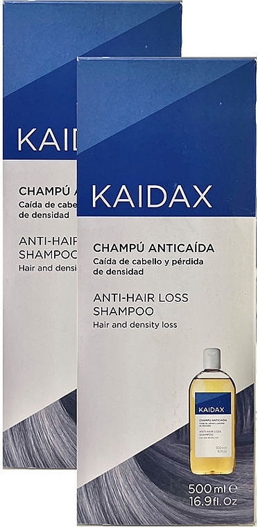 Set - Kaidax Anti-Hair Loss Shampoo (shmp/2x500ml) — Bild N1