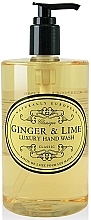 Düfte, Parfümerie und Kosmetik Flüssige Handseife Ingwer und Limette - Naturally European Hand Wash Ginger and Lime