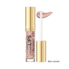Lipgloss für mehr Volumen mit Bienengift und Hyaluronsäure - Eveline Cosmetics OH! My Lips Lip Maximizer Bee Venom — Bild N2