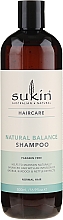 Düfte, Parfümerie und Kosmetik Pflegende Haarspülung für normales Haar mit Extrakten aus Klette, Brennnessel und Baobab - Sukin Natural Balance Shampoo